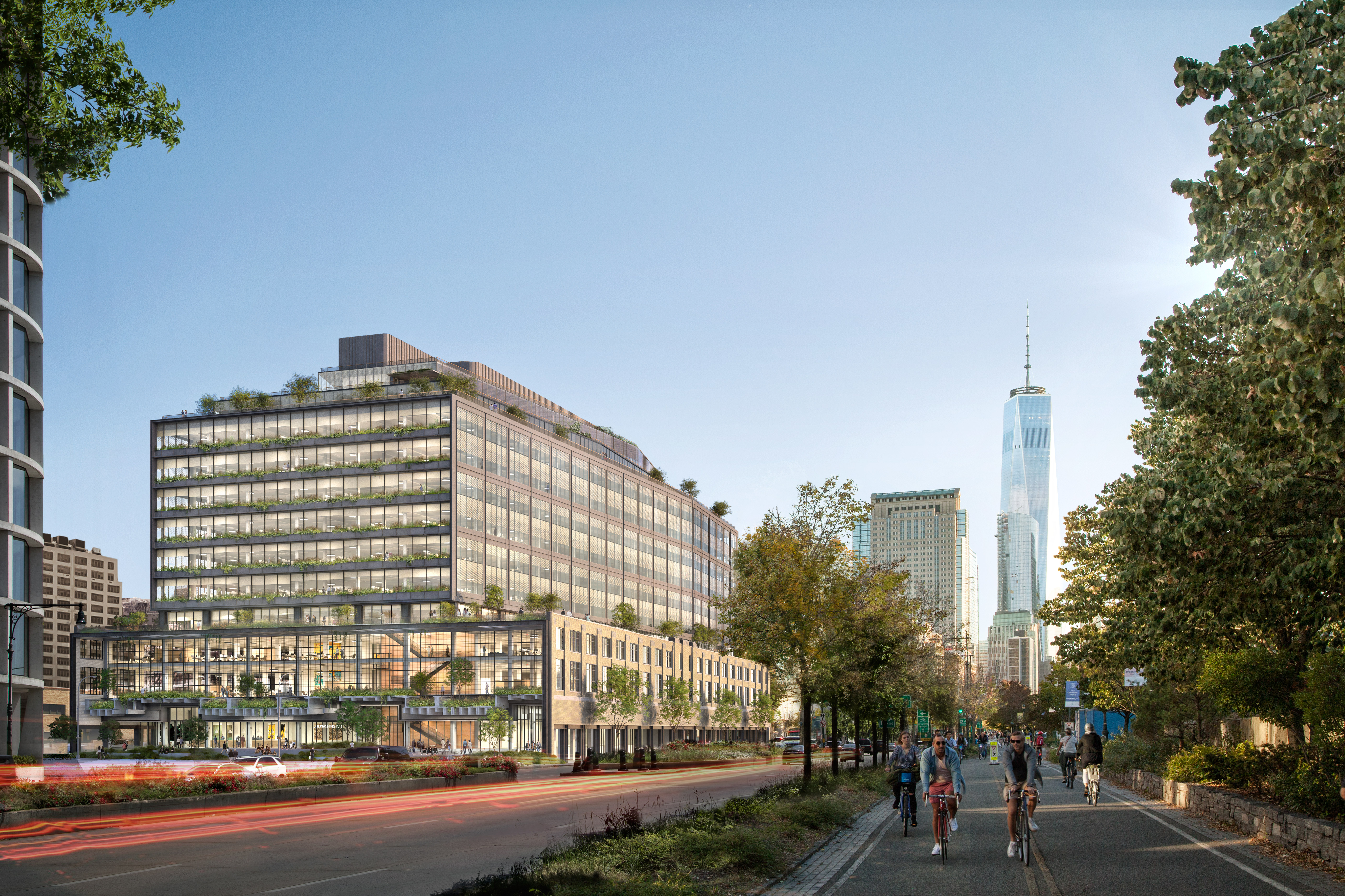 Google's New York Office Has the City's Largest Rooftop Park: Photos