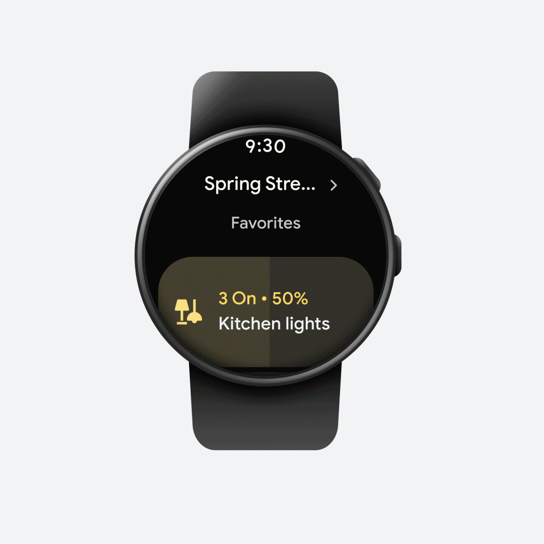 Google Home zyskuje więcej funkcji na zegarkach z Wear OS