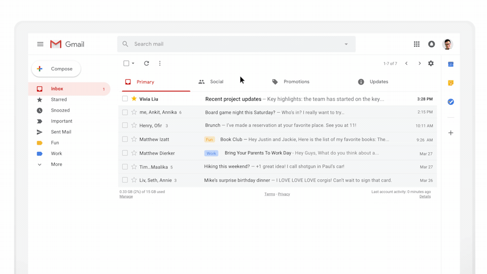 G Suite Undo Feature