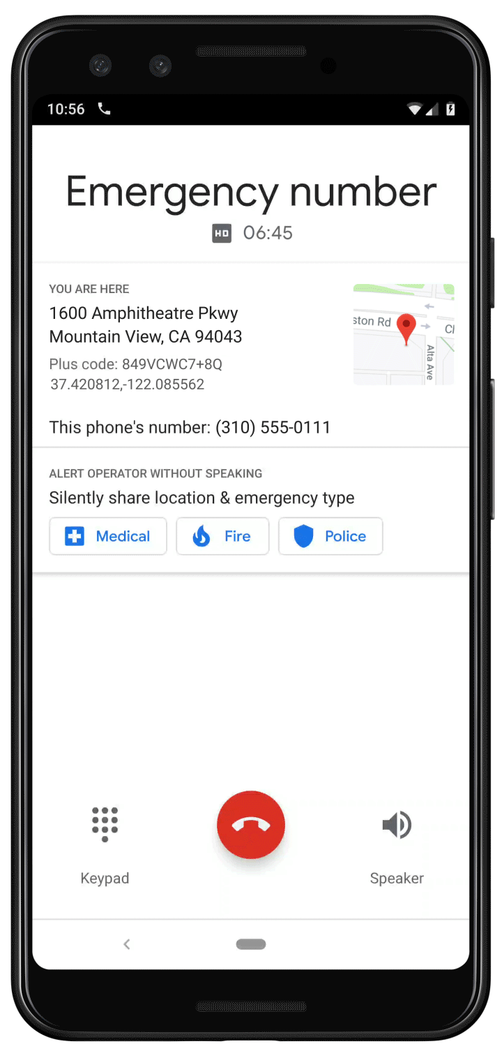 Google te dejará comunicarte con exactitud con los servicios de emergencia sin necesidad de que hables