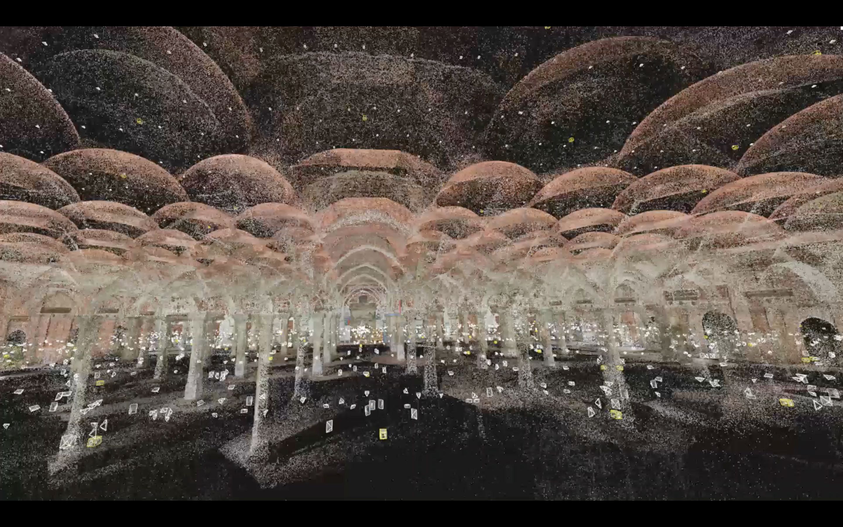 A 3D point cloud of a Bagerhat Moschee