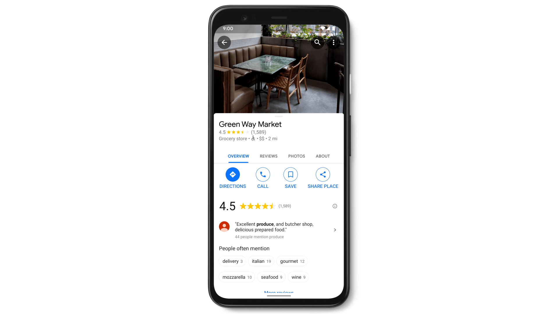 Accessible Places Contribute UI