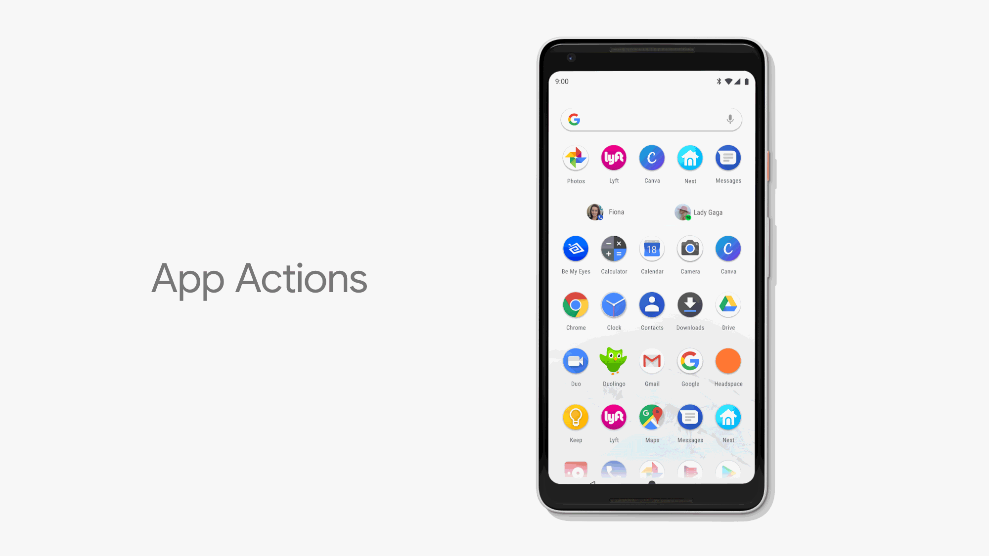 Android P estrenará Slices, App Actions y gestos #IO18