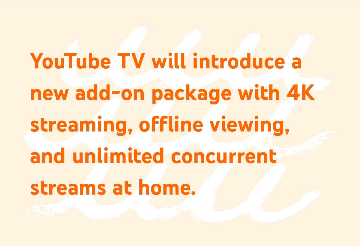 YouTube TV Takeaway