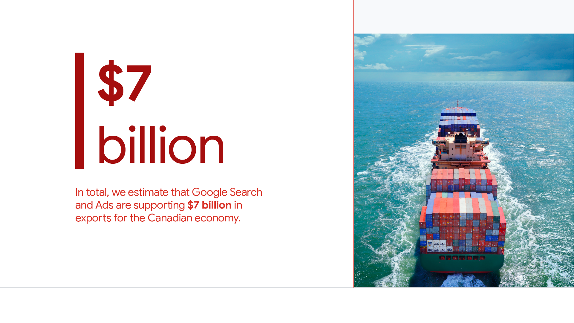 Google’s impact in Canada in 2023