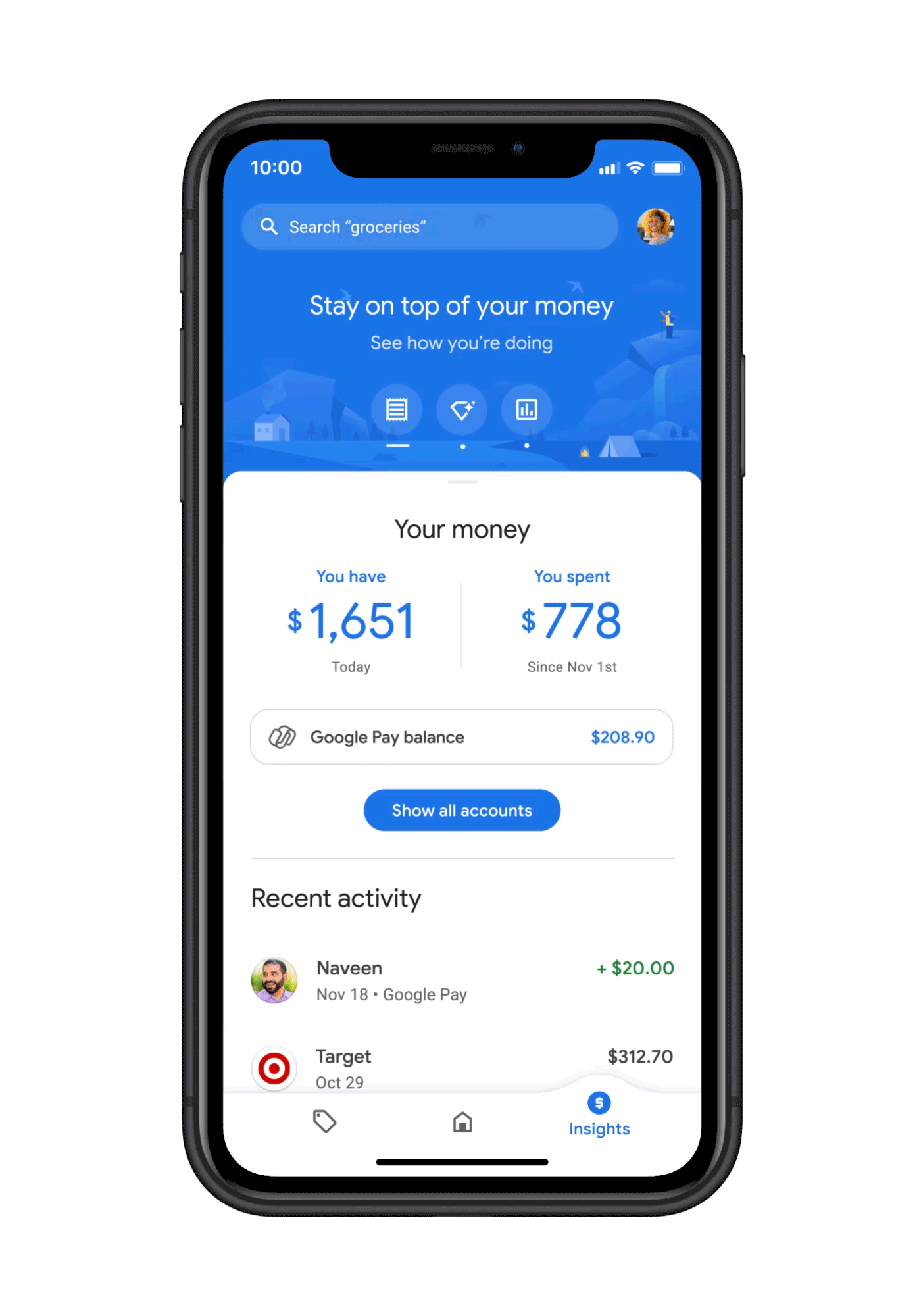 Google Pay update brings redesigned interface, in-built finance manager