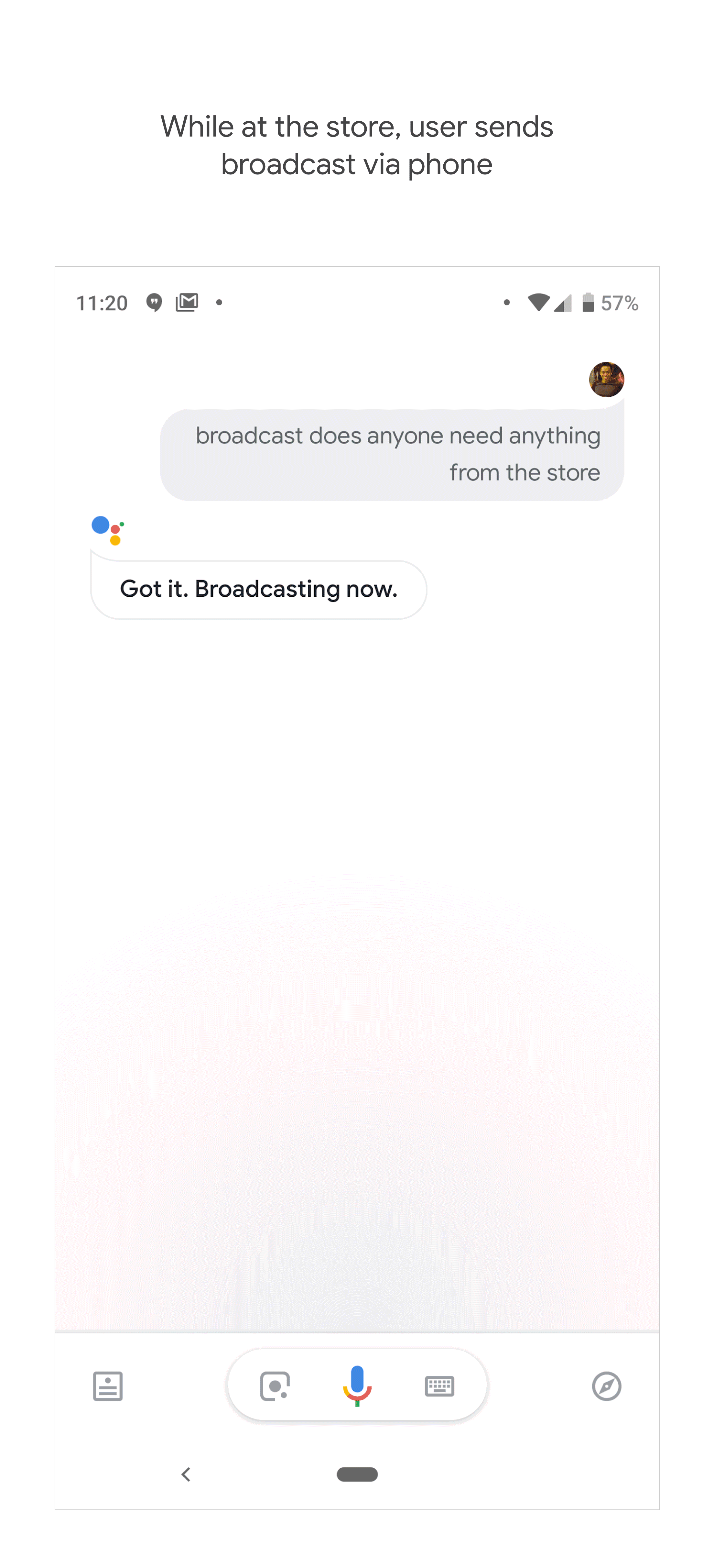 Broadcast Reply