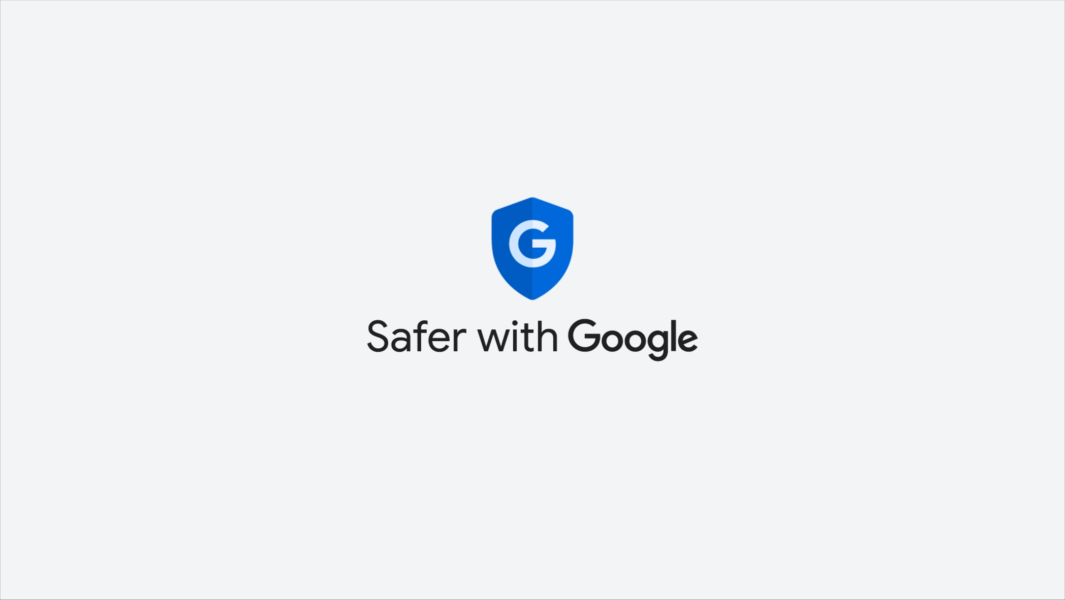 gif of safety features with the phrase "Safer with Google"