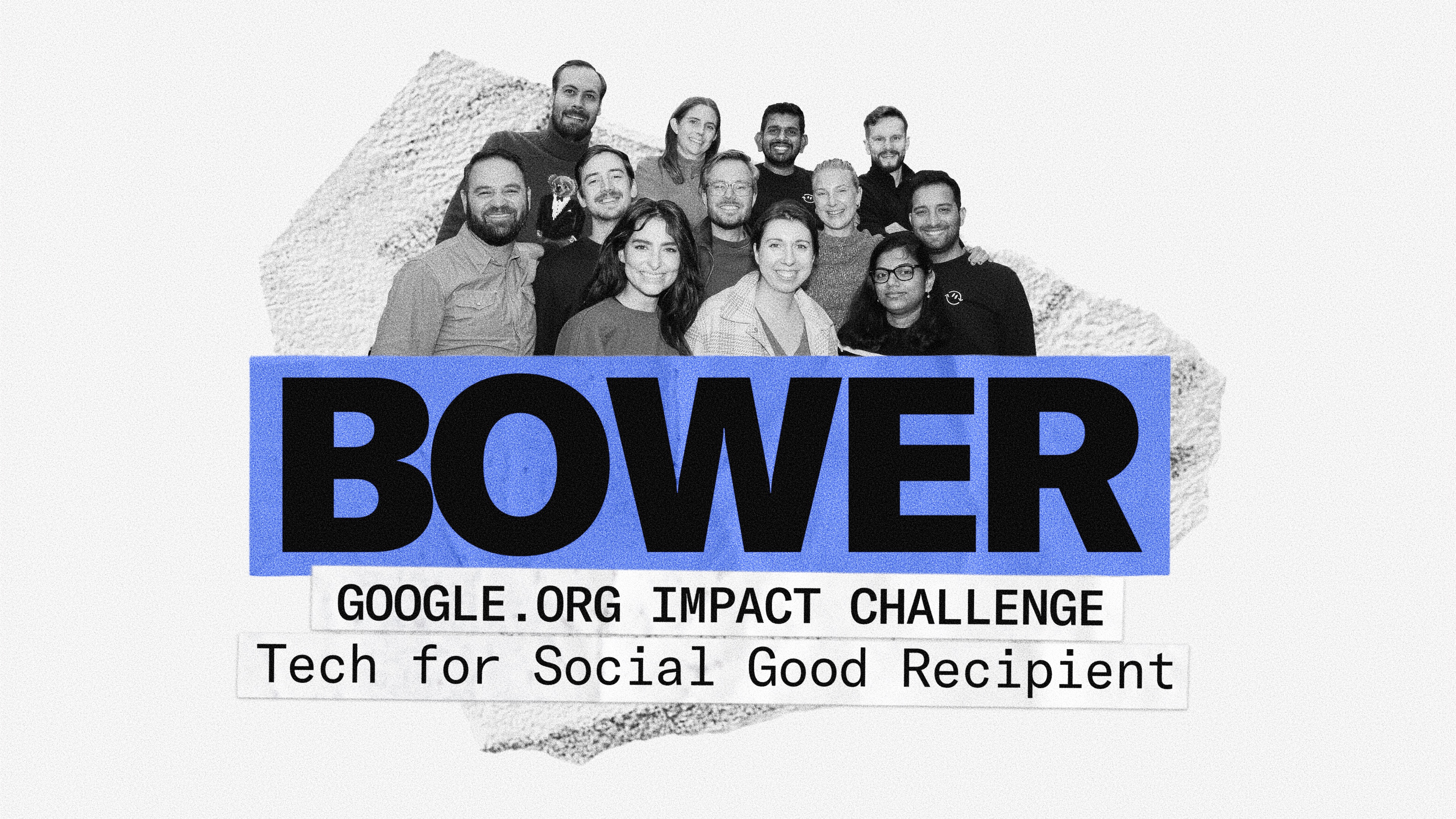 A picture showing the team line up at Bower