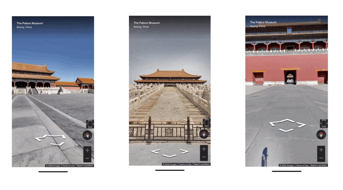 360° virtual visit to the Gate of Supreme Harmony, the Hall of Supreme Harmony and the Meridian Gate