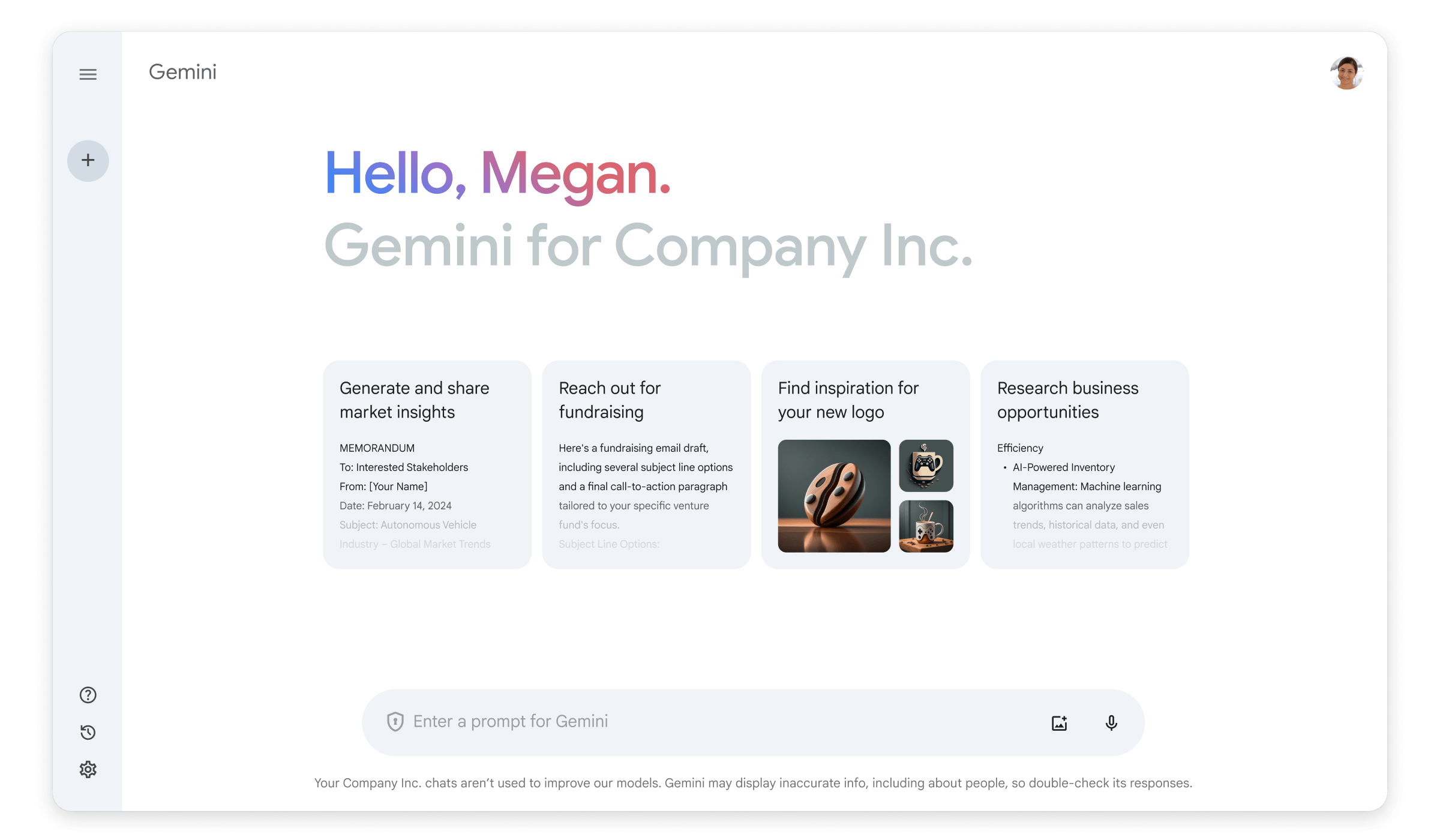 I clienti di Google Workspace possono ora chattare direttamente con Gemini, in modo sicuro e protetto, attraverso una nuova esperienza di chat indipendente.