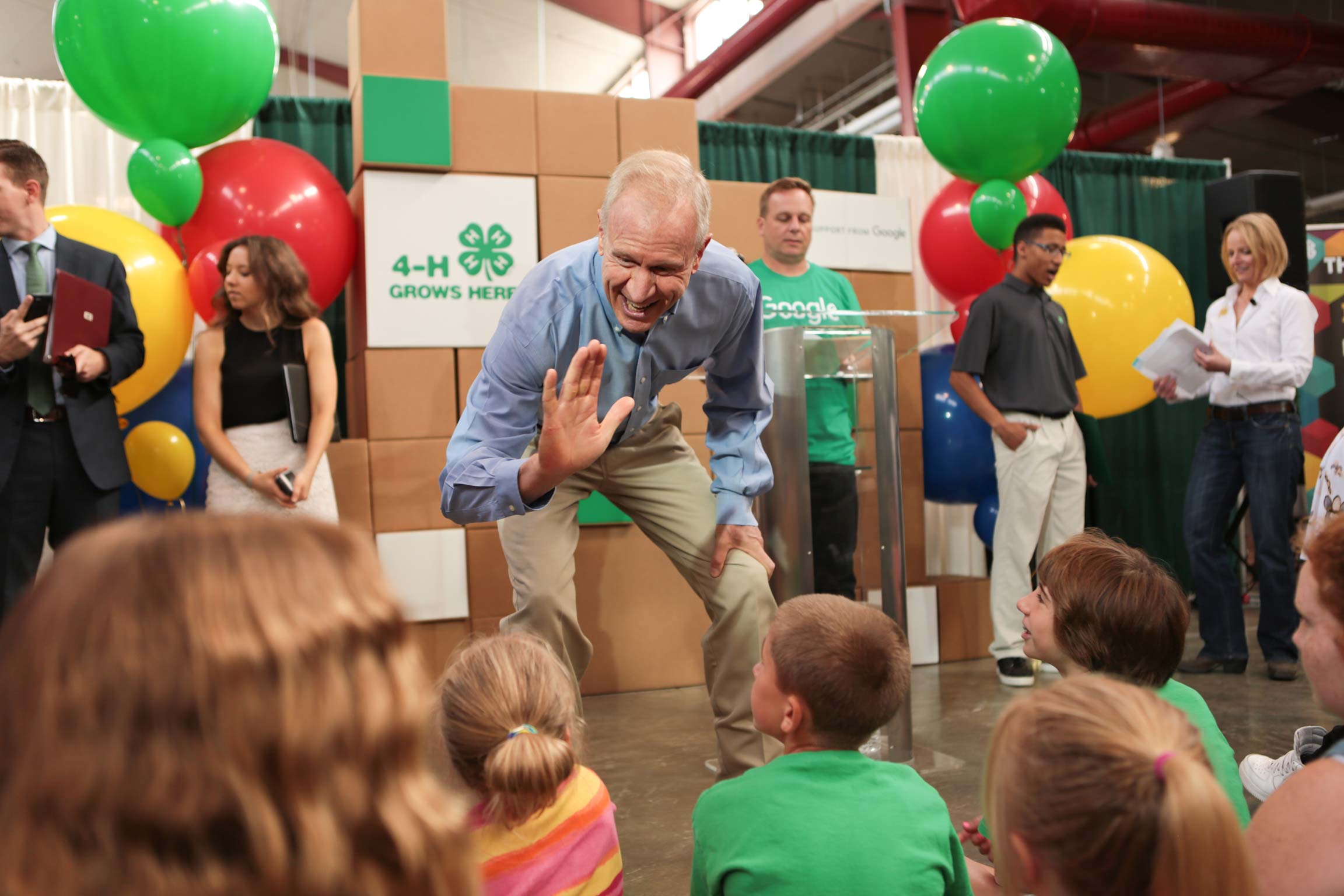 Illinois Governor at ISF