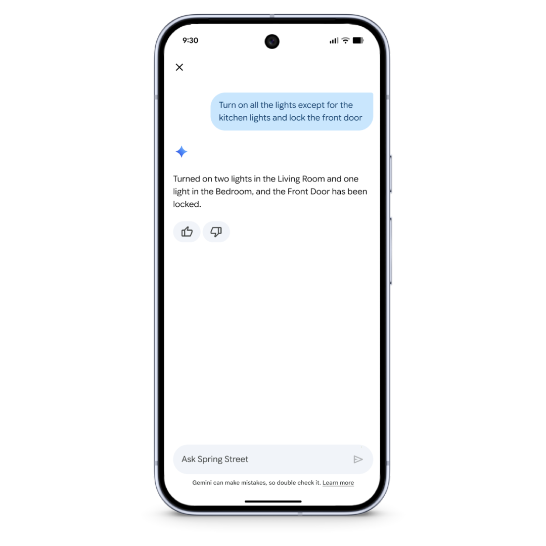 Creating complex device actions with Ask Home