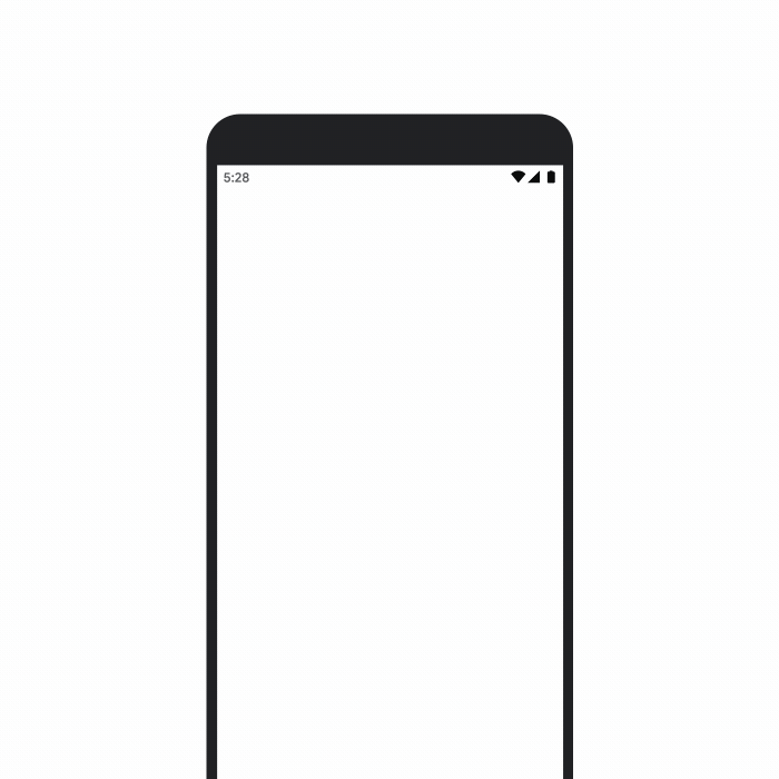 Animated GIF showing a Pixel phone with the personalized estimate tool running.