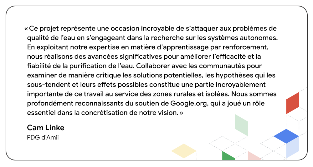 Cam Linke, PDG d’Amii