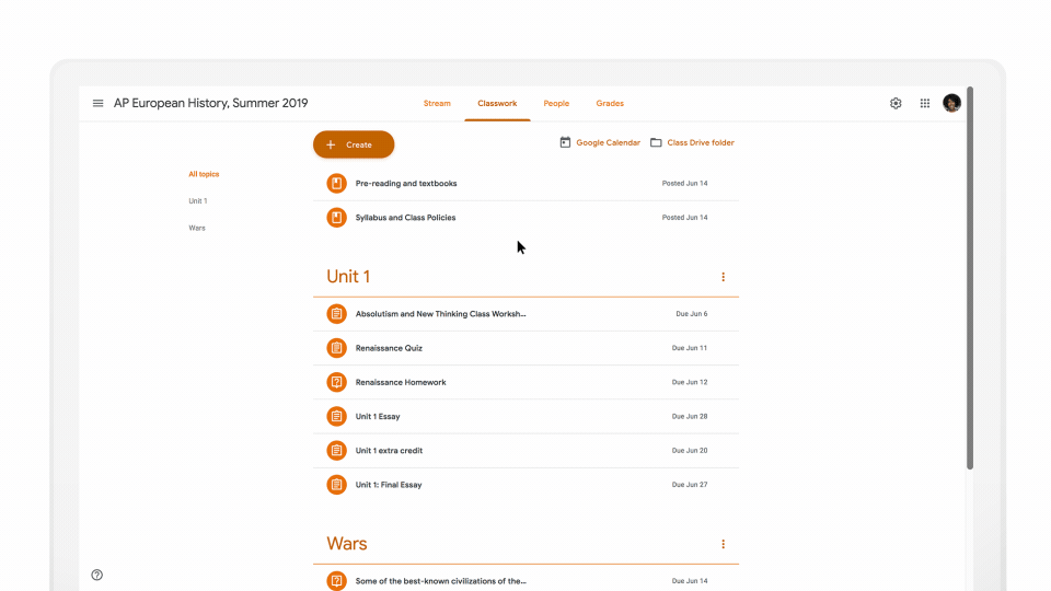 Sync grades between Google Classroom and your SIS