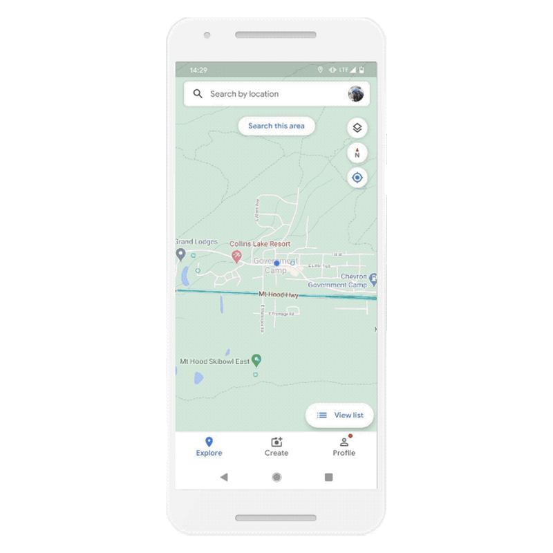Google Street View User Contribution Via Smartphone