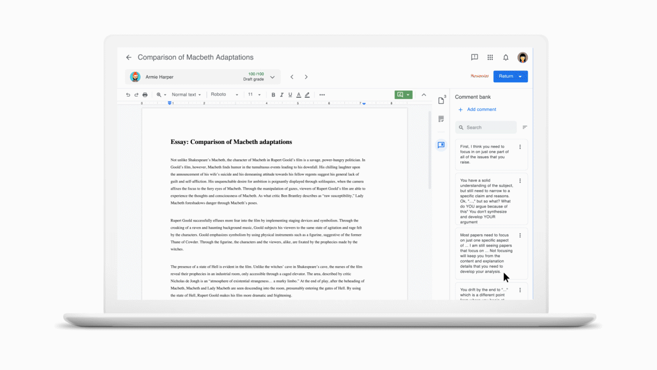 Google Assignments Your New Grading Companion