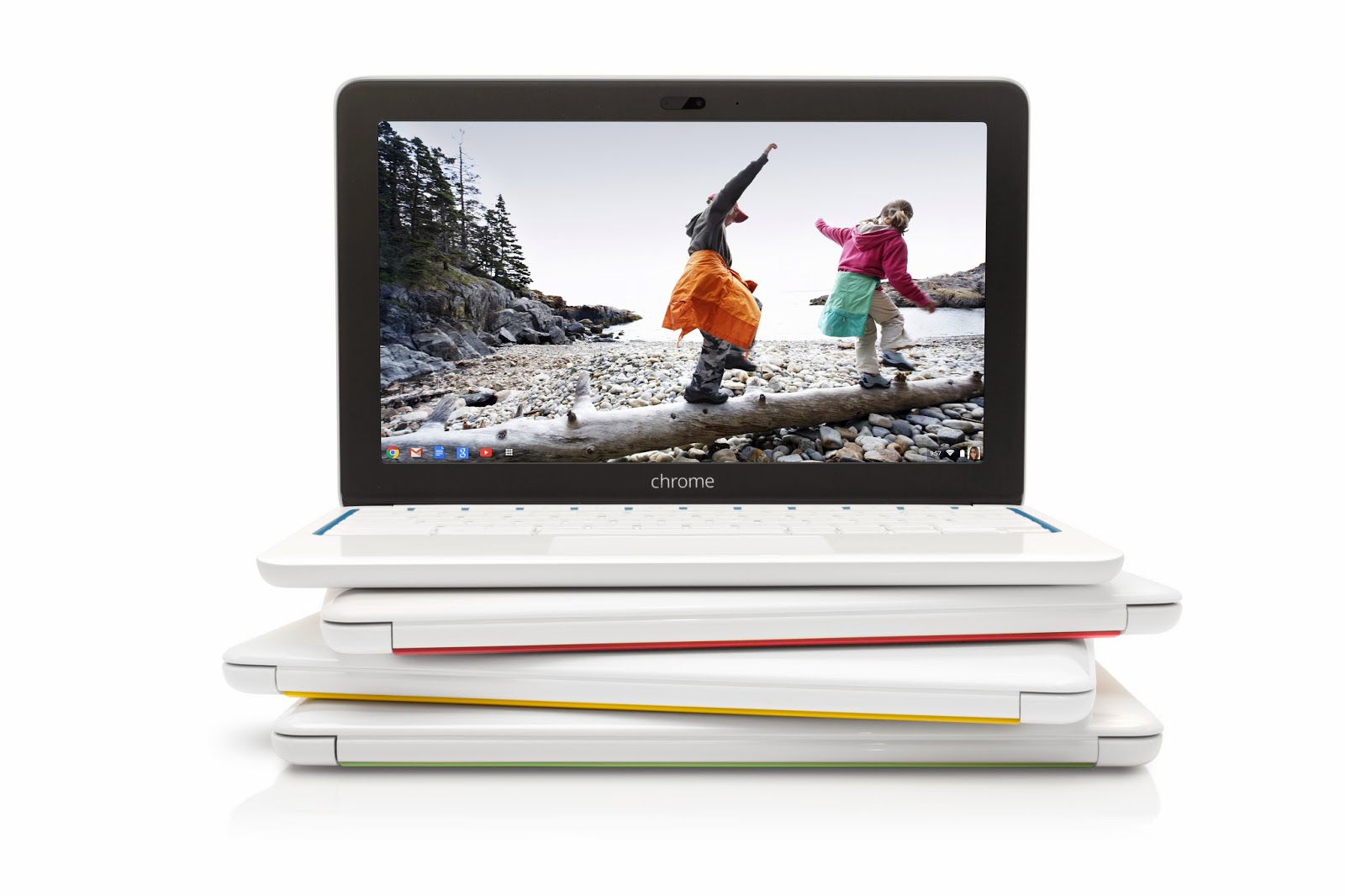 The new HP Chromebook, made with Google