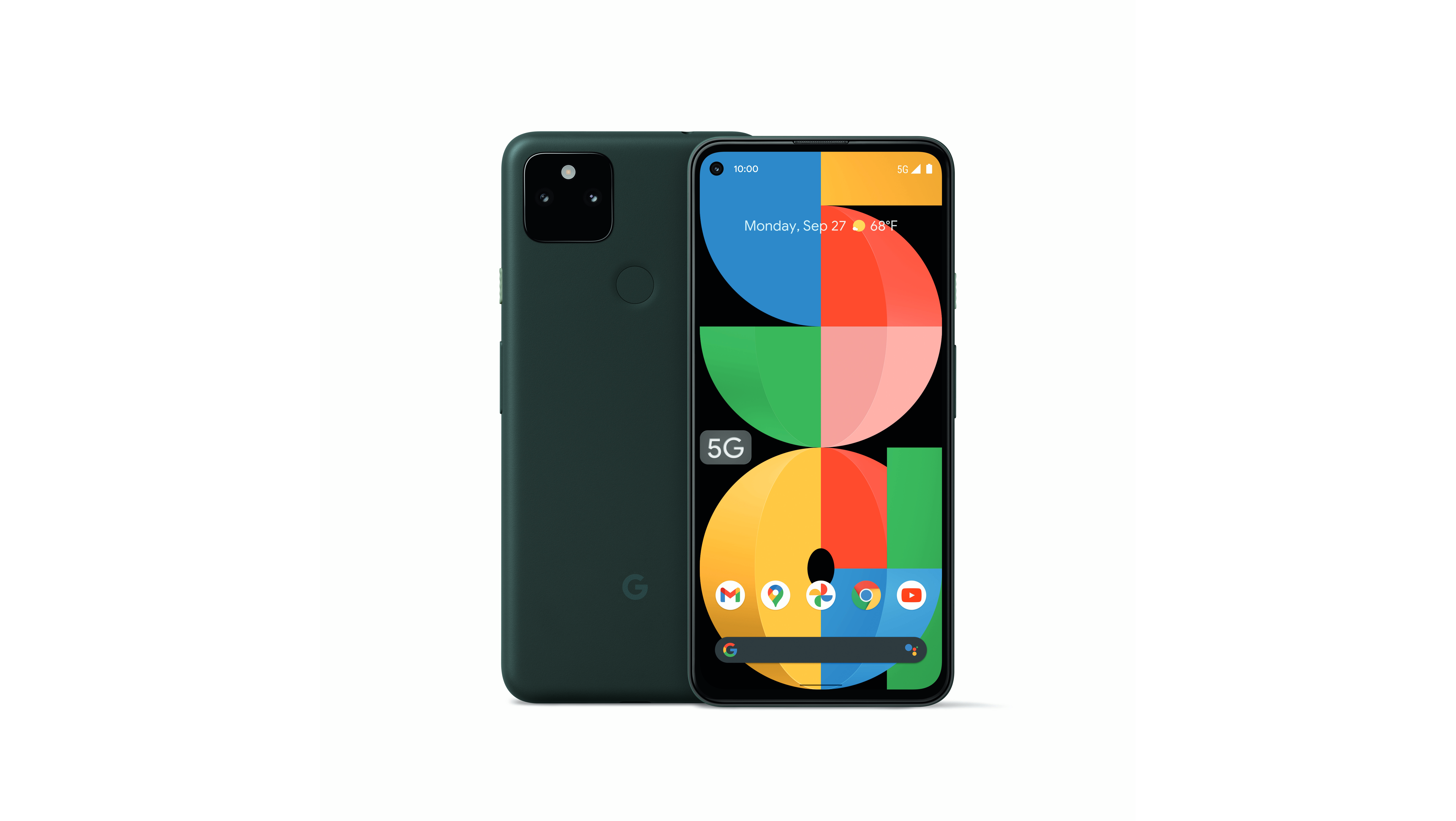 Google pixel 5a Mostly Black