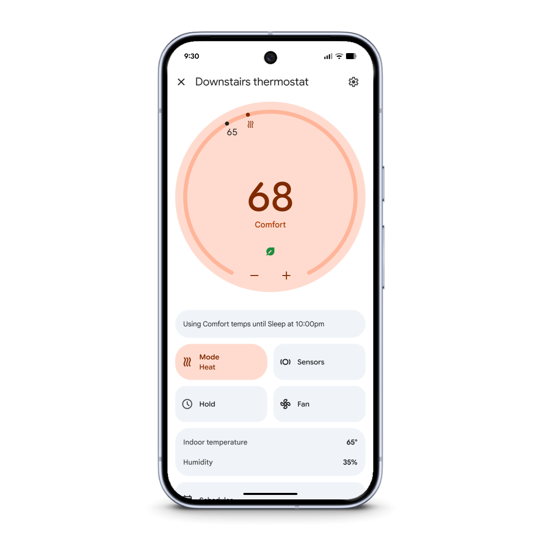 Google Home App now supports Nest Thermostats launched 2015 or later