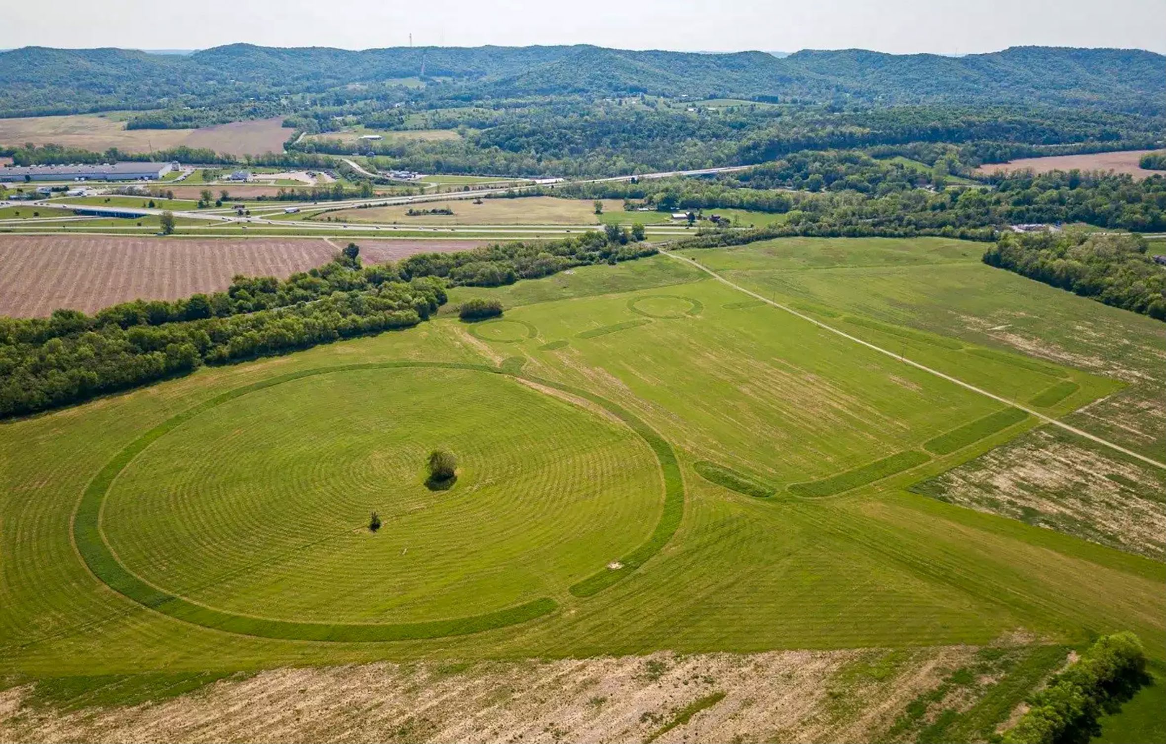 Hopeton earthworks, Credit Tom Engberg, NPS Photo