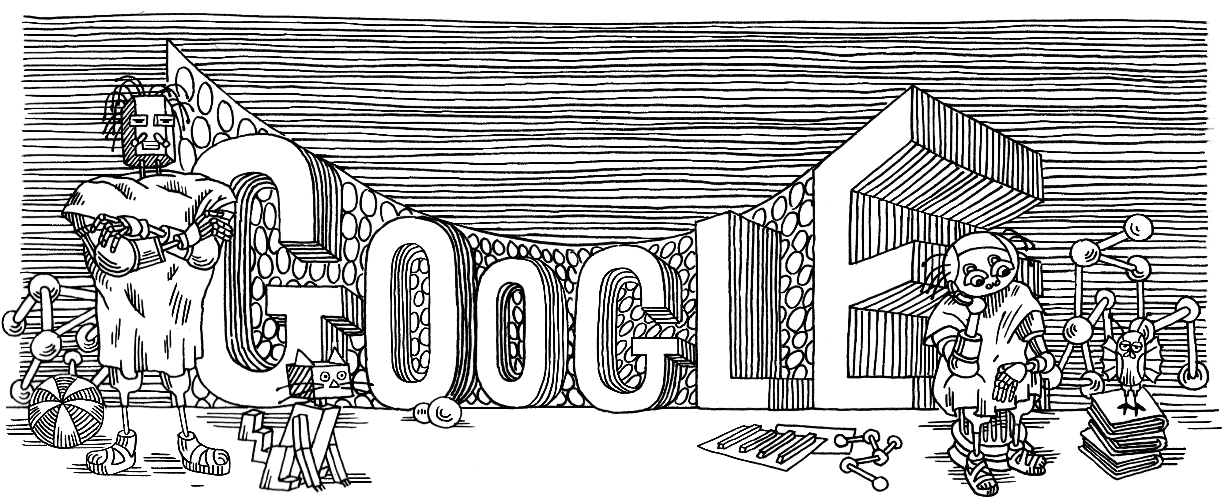 Google: 20 anos, 20 doodles, Internet