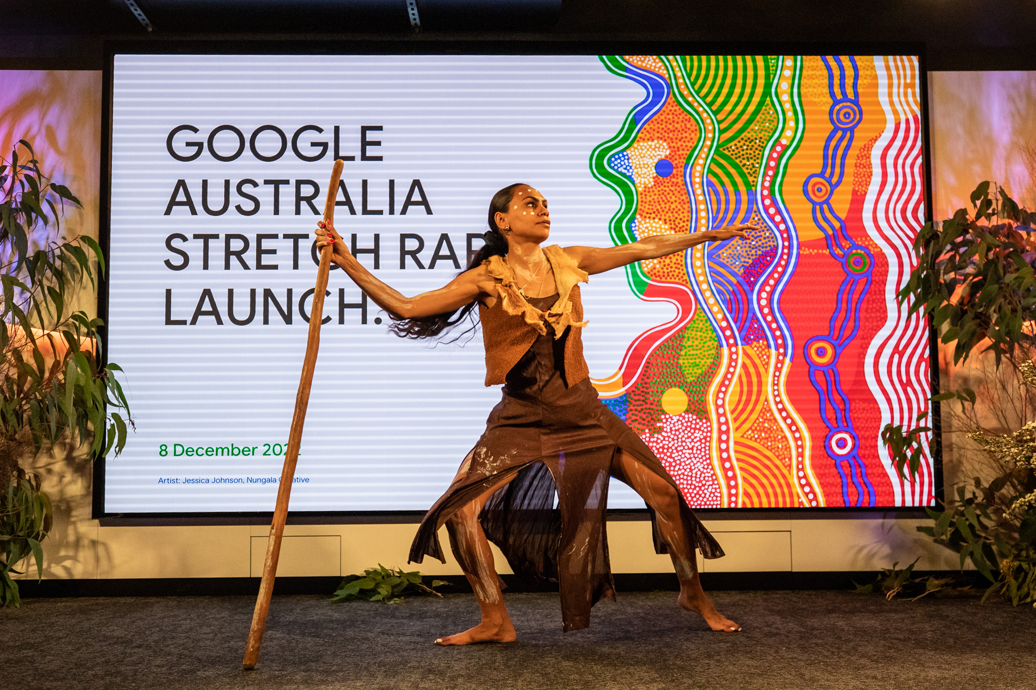 Jannawi Dance Clan at the launch of Google's Stretch RAP
