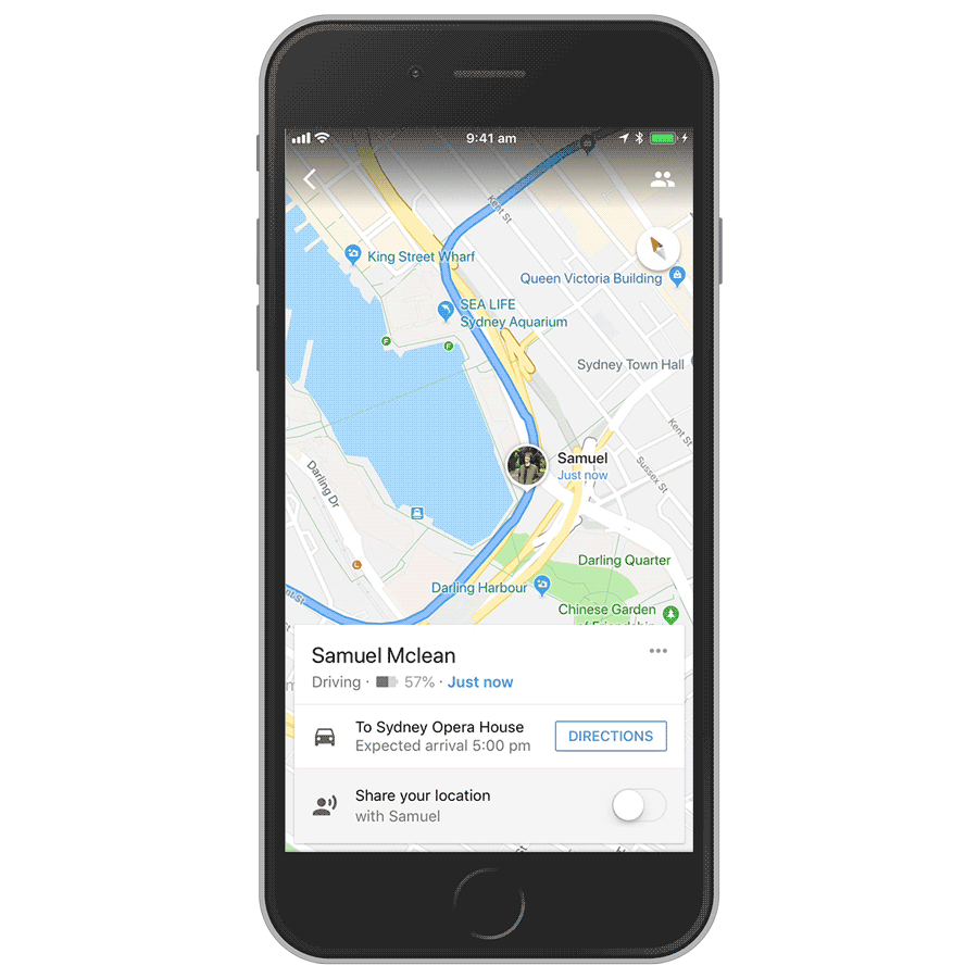 journey sharing ios