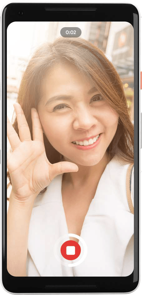Draw and write on video messages with Google Duo