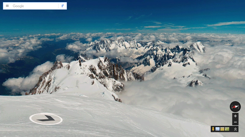 Kilian Jornet climbing Mont Blanc