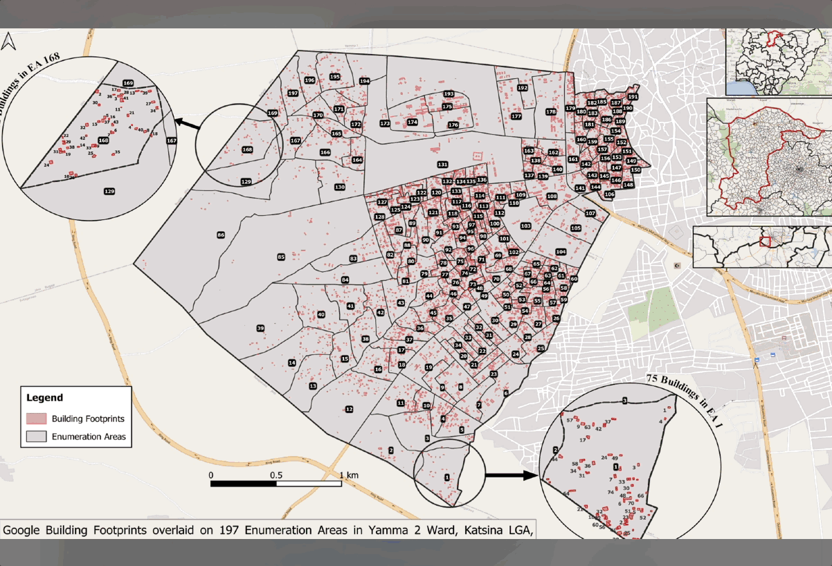Visualization of data overlays and field outreach for vaccine delivery in Nigeria