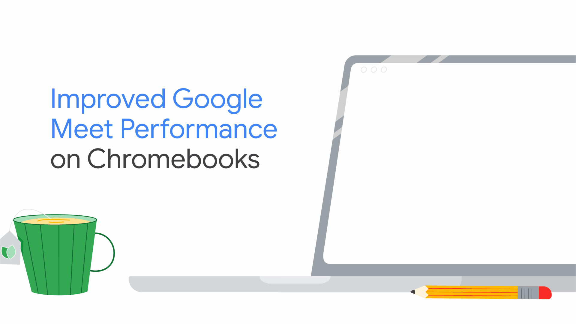 Animated gif of Google Meet on Chromebooks