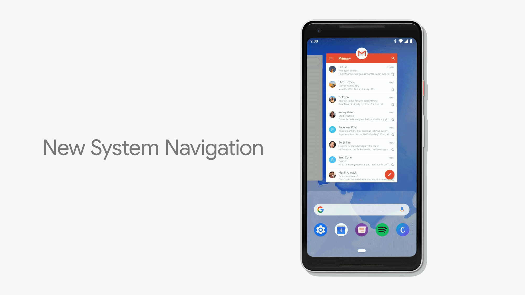 Android 9 Pie New System Navigation