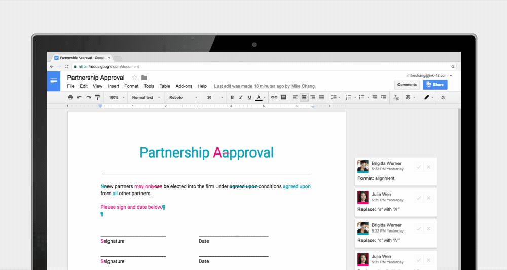 Get On The Same Page New Google Docs Features Power Team Collaboration