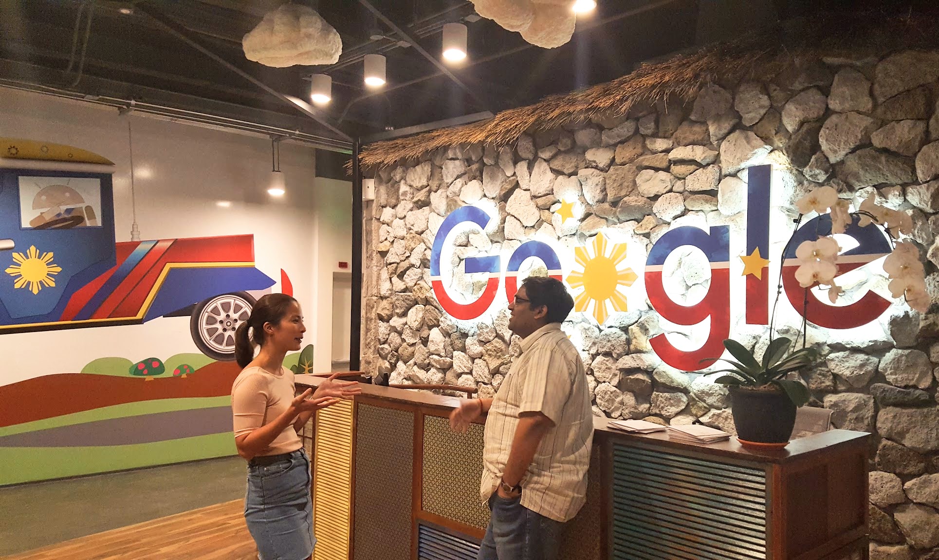 Manila office reception