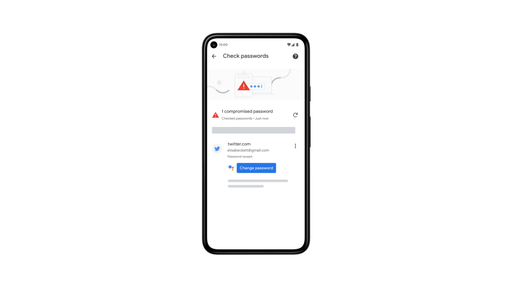 An image of Chrome Assistant quick fix