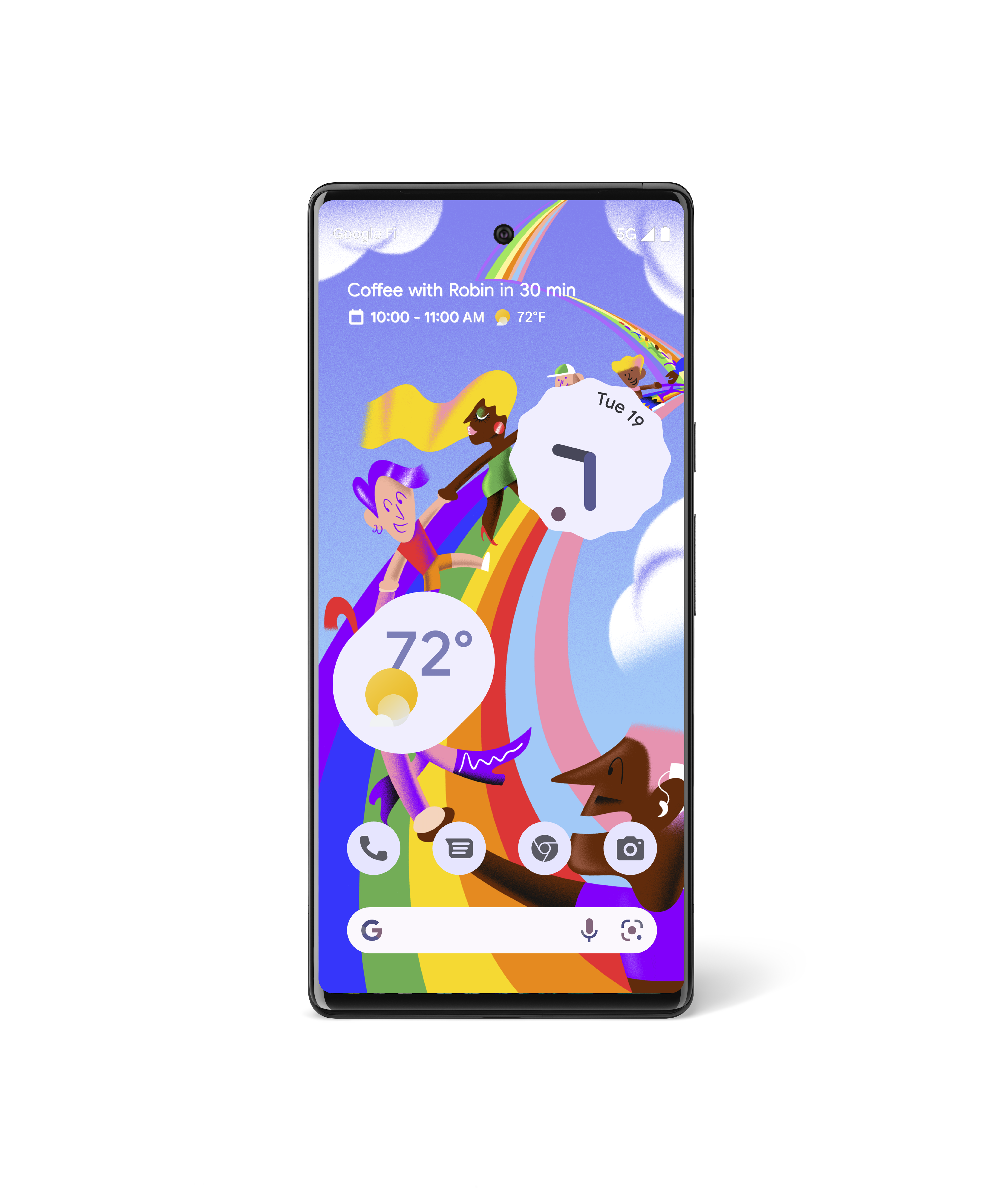 An image of one of three new wallpapers to celebrate Pride Month.