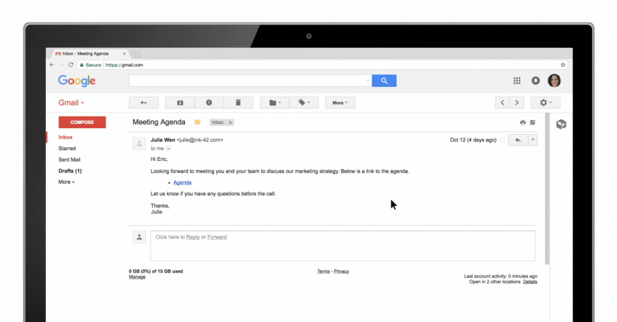 Google presenta Complementos de Gmail, ideal para cuentas de trabajo 9