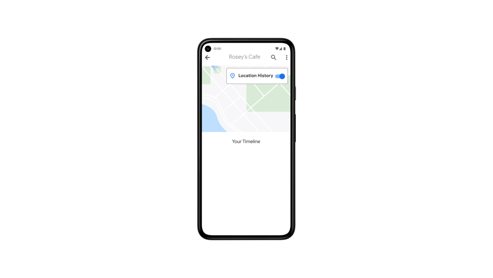 Image of Location History reminders in your Maps Timeline