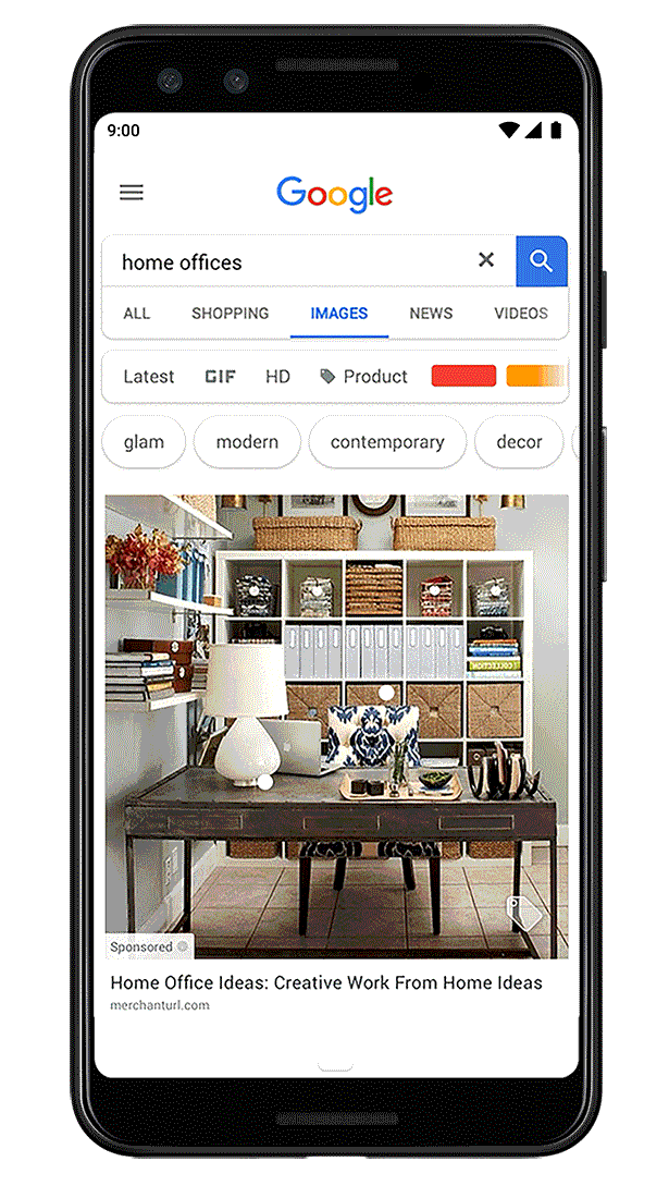 Google Imagens Anúncios Shopping