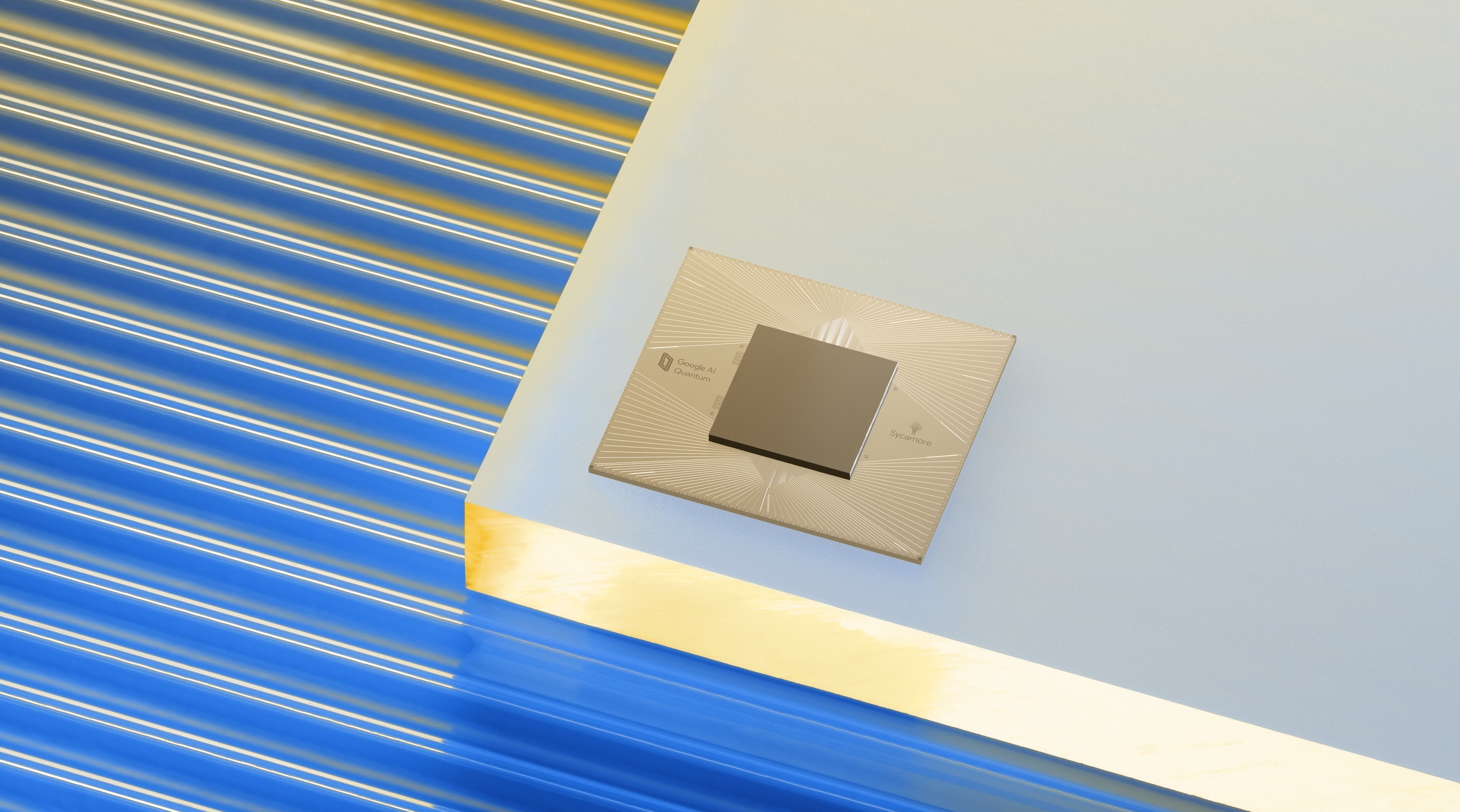 Picture of the Sycamore quantum processor