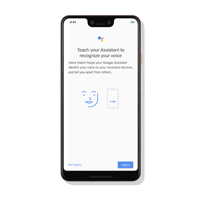 Google Assistant يوفر التحديث تدريبًا صوتيًا أفضل وتبديل الحساسية 1