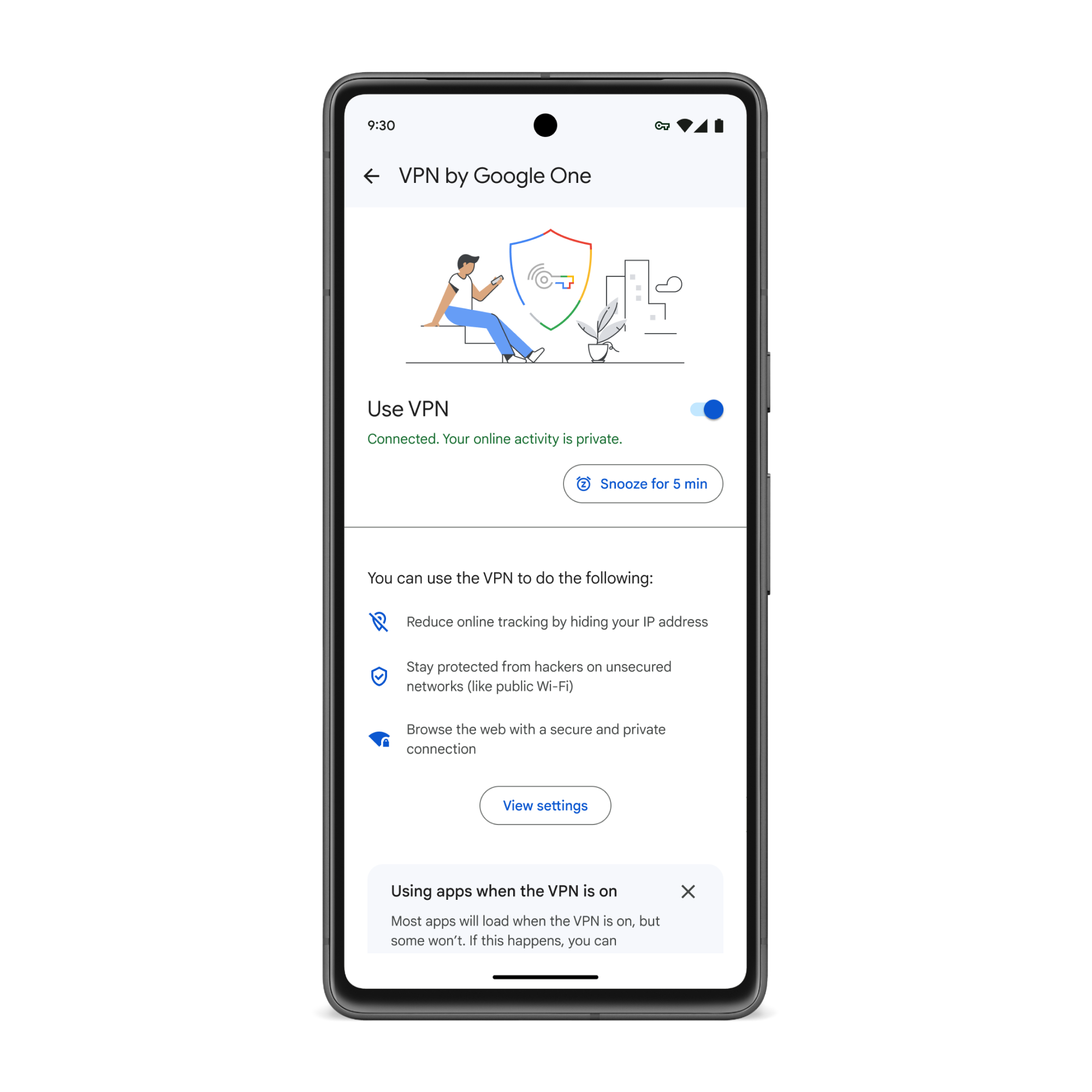 All Google One plans now have VPN and dark web report