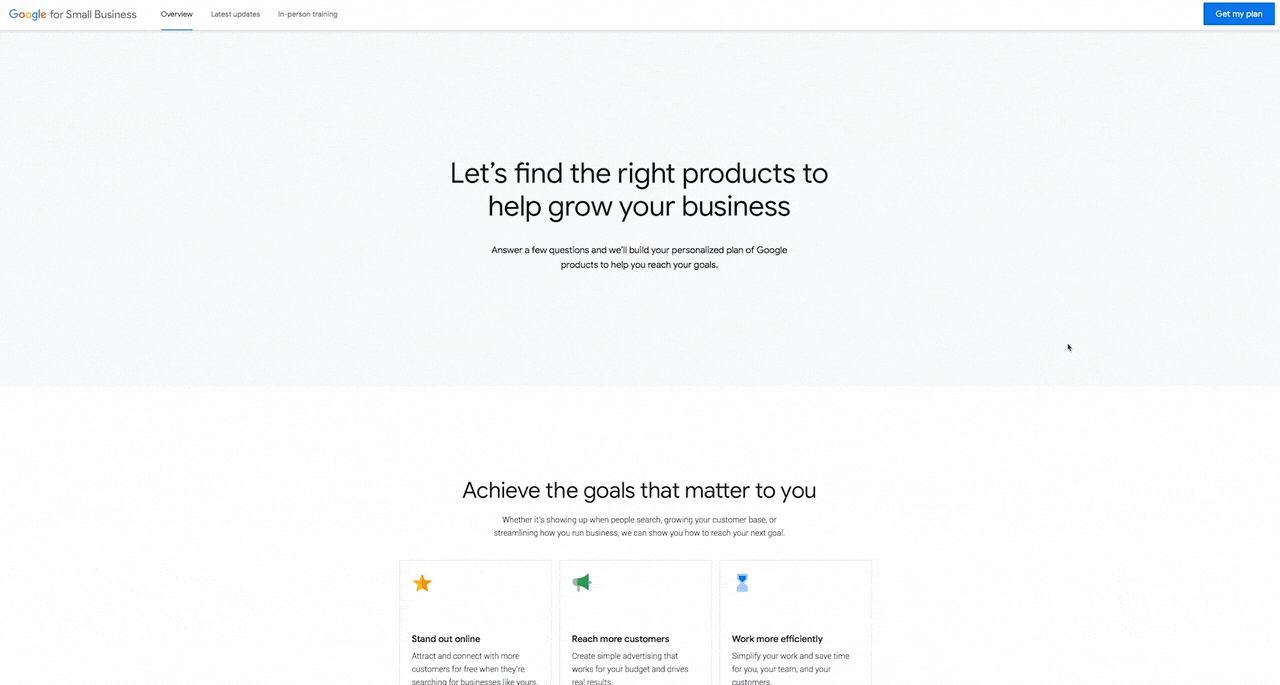 A new way to discover Google tools to grow your small business