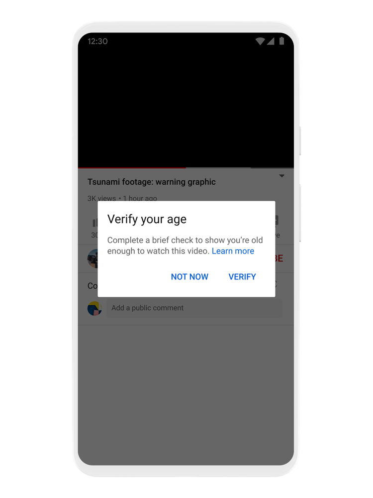 Youtube skip 2025 age verification