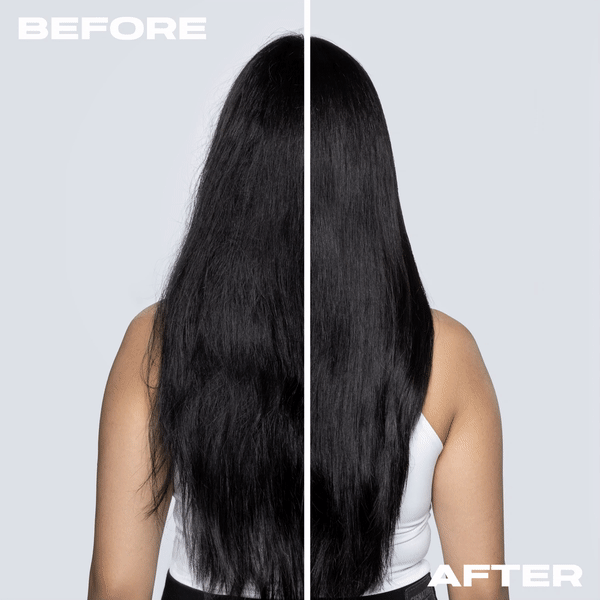 Recalibrate line before after effect on hair