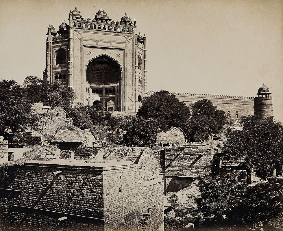 The Great Gate, Fatehpur Sikri, by Samuel Bourne, from the collection of Museum of Art & Photography