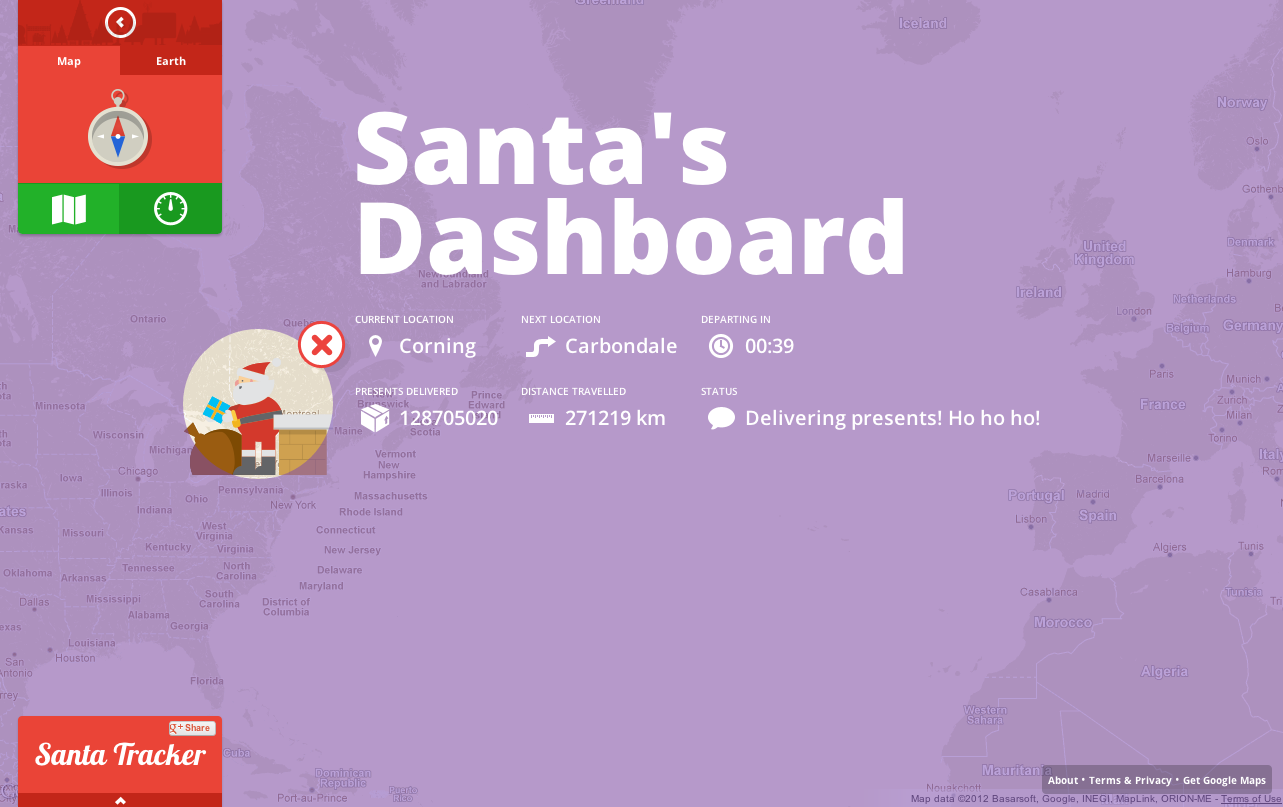 Google Santa Tracker is live, counting down the days until Christmas with  holiday games & resources