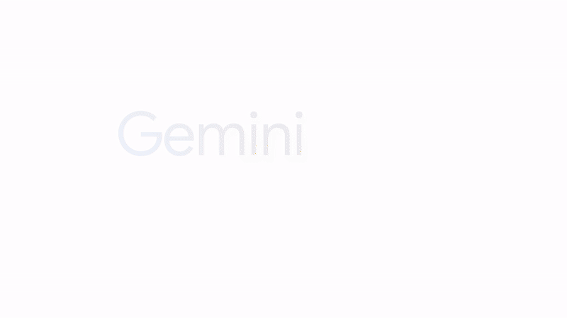 Gemini extensions gif animé